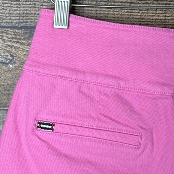 Alice + Olivia Jeans Olivia Denim Shorts Primrose Pink SZ 28 NWT - Picture 8 of 12